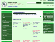 Tablet Screenshot of industrialbd.com
